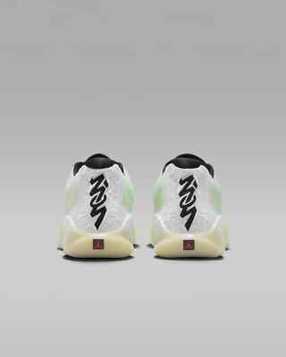 New Nike Jordan Zion 3 PF Basketball Shoes - White/ Barely Volt
