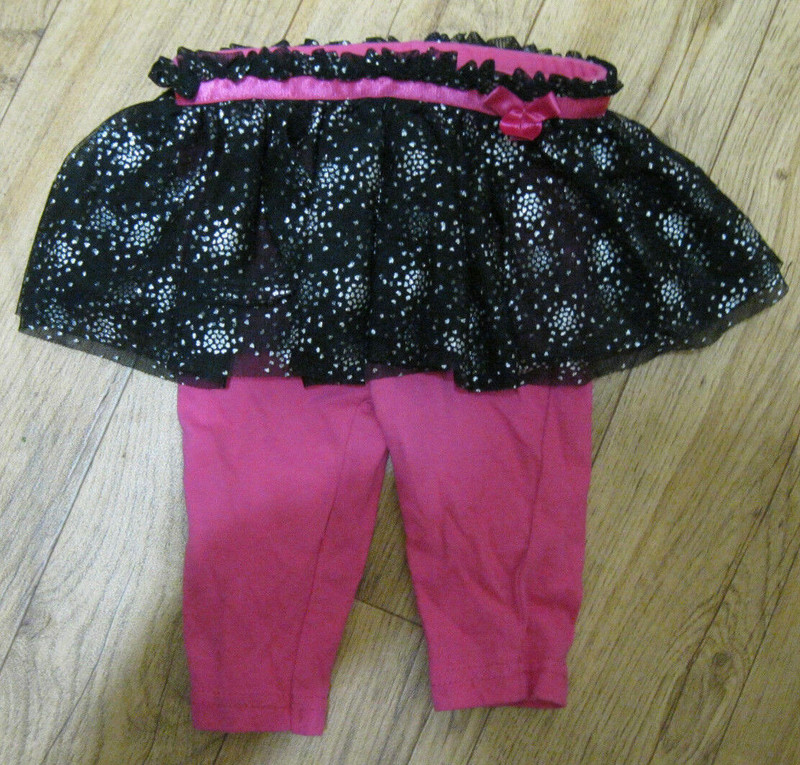 **DISNEY** Baby Girl's Skirt Tutu Leggingns Size ((3/6 Months))Cotton & Poly.New