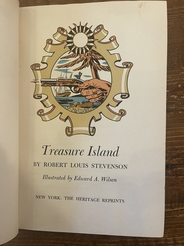 1941 Treasure Island By Robert Louis Stevenson Illustrated FREE SHIPPING! - Picture 3 of 15