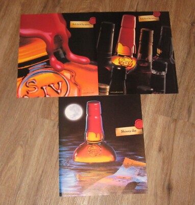 Red Wax ADs Maker's Mark bourbon whisky original magazine pages advertisements