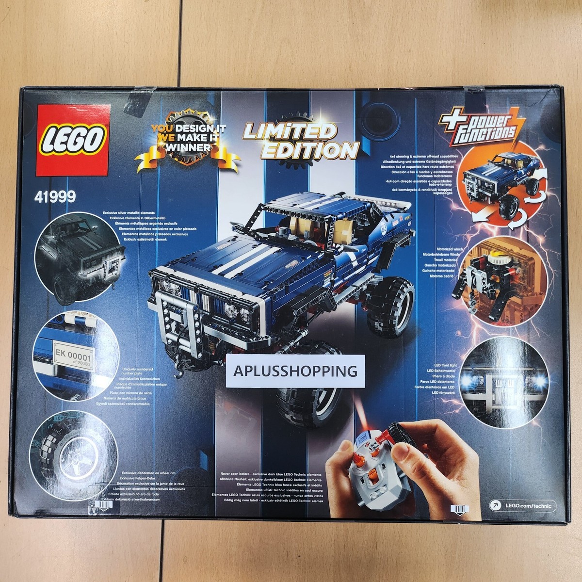 Lego 41999 4x4 Crawler Exclusive Edition 1595pcs FedEx Shipping