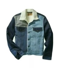 Levi X Opening Ceremony Type 3 Big E Denim Trucker Jacket L Fleece Sherpa Lvc