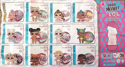 Lol Surprise Lil Sisters Collectors Guide Lol Lil Sisters Lol