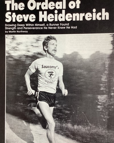 Bloomington Indiana Steve Heidenreich Print Article Vtg 1981 Saucony