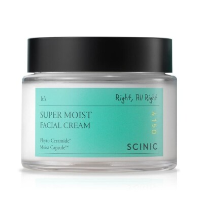 SCINIC Super Moist Facial Cream 80ml Moisturizing Cream Soothing Cream K-Beauty
