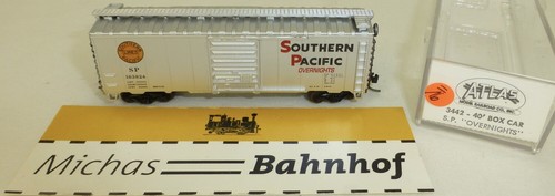 Southern Pacific Overnights 163824 40' Box Car Atlas 3442 N 1:160 #=16 å | Zustand: Gebraucht