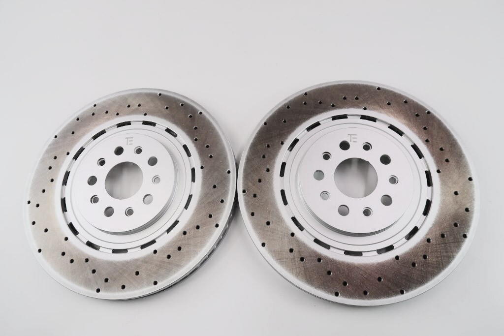 Maserati Quattroporte GTS 3.8 front brake disk rotors TopEuro #1556