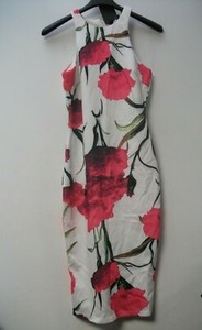 ax paris white floral dress