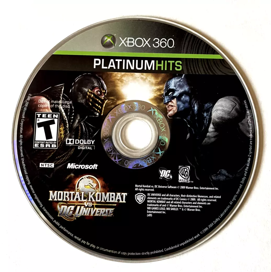 Mortal Kombat (Game only works with NTSC-U/C version, Xbox360 US console)  for Xbox360