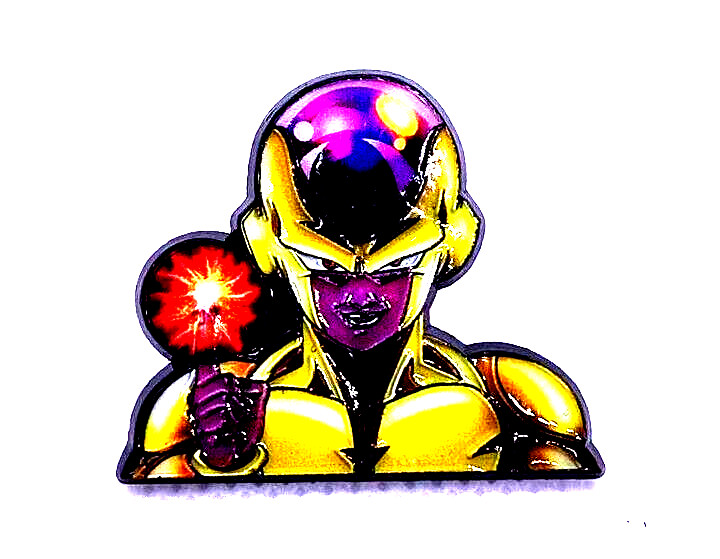 Golden Freezer Enamel Pin Dragon Ball Z DBZ Club Dorothée Anime Manga Collect