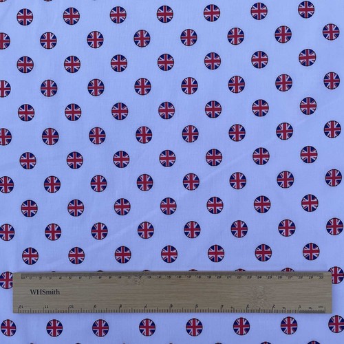 King's Coronation Reino Unido Polialgodón Decoración Bunting Vestido de Fiesta Patchwork Tela Artesanal - Imagen 24 de 91