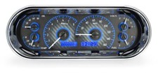 Dakota Digital Rounded Rectangularrallyeblue Universal Gauge Kit Vhx-1018-c-b Dakota Digital Rounded Rectangularrallyeblue Universal Gauge Kit Vhx-1018-c-b