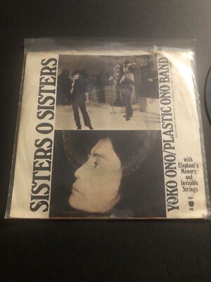 John Lennon & The Beatles 限定版ポスター The Beatles 45rpm John Lennon Yoko Ono Nova Sisters O