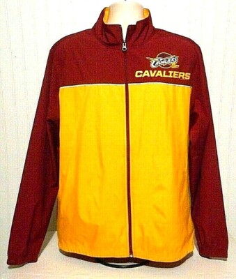 Cleveland Cavaliers Full Zip Fall / Spring Windbreaker Jacket, Adult Medium