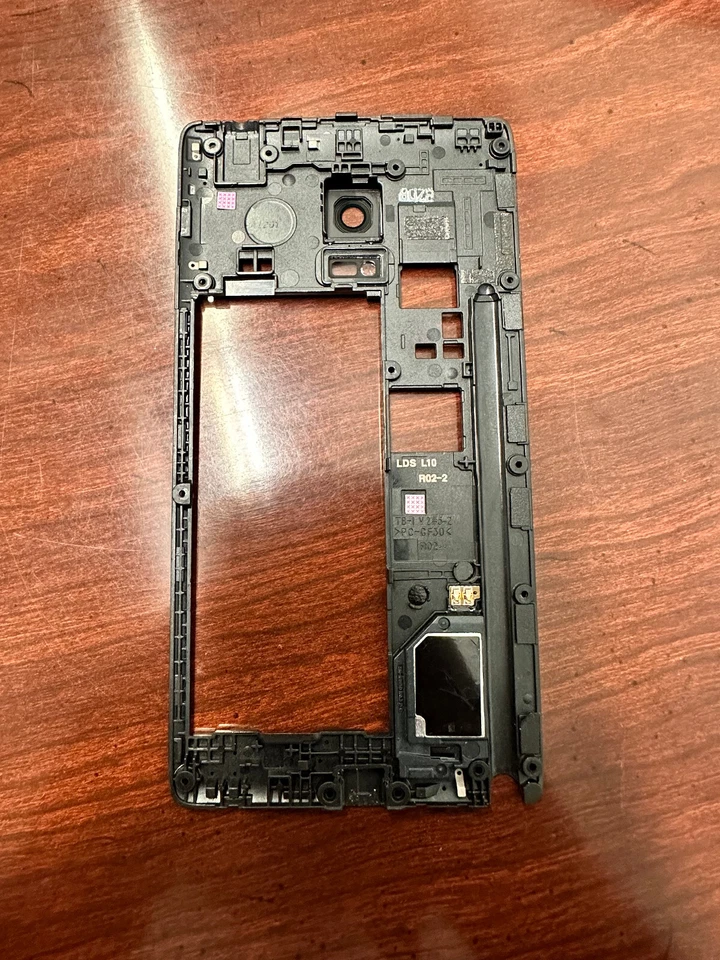 Samsung Galaxy Note Edge SM-N915 Carcasa Marco Cámara Cubierta Negro Lote de 5 Foto 2 de 3