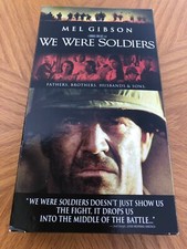 We Were Soldiers VCR Video Tape Used Mel Gibson