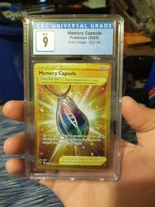 Memory Card Golde Golden Memory Capsule Pokemon Card – PESY