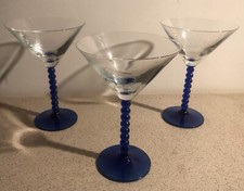 3 verres à Martini / cocktail