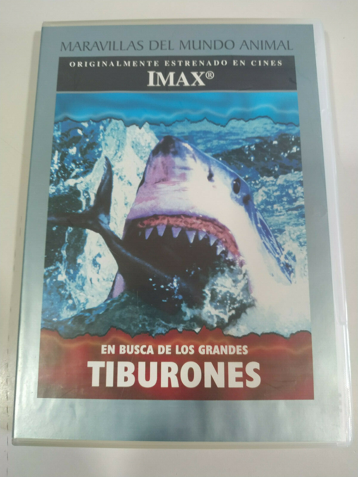 En Busca de los Grandes Tiburones IMAX DVD + Extras Region All Español Ingles 2T