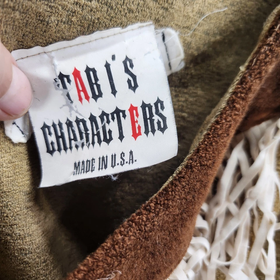 Vestido Corto Disfraz Nativo Americano Colección Western Personajes Tabi Vintage Foto 2 de 4