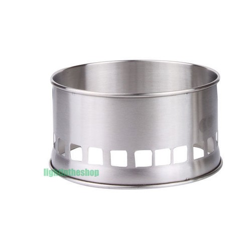 Outdoor Stove Camping Cooking Picnic BBQ Steel Wood Burner Alcohol Cooker UK - Picture 6 of 12