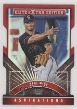 2015 Panini Elite Extra Edition Aspirations 43/200 Carl Wise #123 0l2