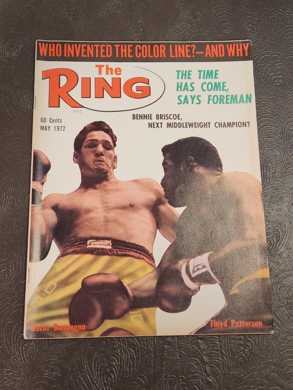 May 1972 The Ring Magazine Boxing Floyd Patterson