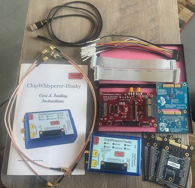 ChipWhisperer-Husky NewAE Side-Channel Power Analysis Fault Injection Glitch Kit