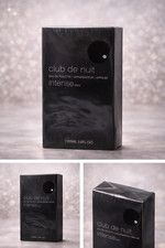 Club de Nuit Intense Man EDP 3.6oz 105ml by Armaf Brand New Sealed.