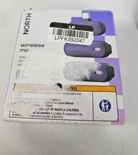 NORTH Wireless Microphone with Charger USB-C Damaged Box