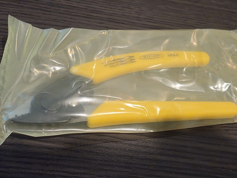 Ripley Miller 81300 CFS-3 3-Hole Fiber Optic Stripper- Brand New
