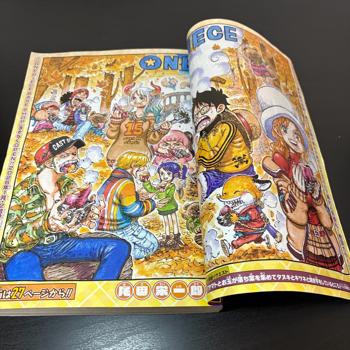 Weekly Shonen Jump Issue 52 One Piece Cover Japan Anime Manga