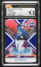 2016 Elite Extra Edition Aspirations Blue 11/50 Zac Gallen CSG 9.5 Auto 0l51