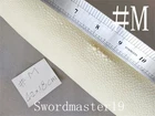 16.7 x 7.2" Stingray Skin Samegawa Ray Skin Great Emperor Nodes Japanese Sword