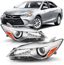 Headlights Assembly Compatible with 2015 2016 2017 Toyota Camry LE SE XLE Headla