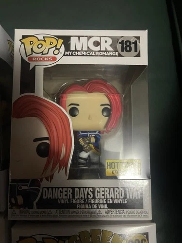 Funko Pop! Rocks Danger Days Gerard Way #181 Hot Topic Exclusive Vinyl Figure
