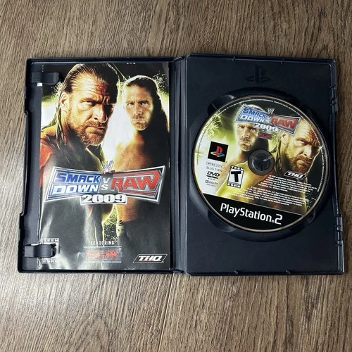 New ListingWWE SmackDown vs. Raw 2009 Featuring ECW Playstation 2 PS2 With Manual