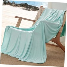 Green Cooling Blanket for Hot Sleepers - Throw XL 50" x 70" 09- Icy Morn