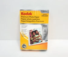 KODAK Premium Photo Paper 4" x 6" For All Inkjet Printers Instant Dry 90 Sheets