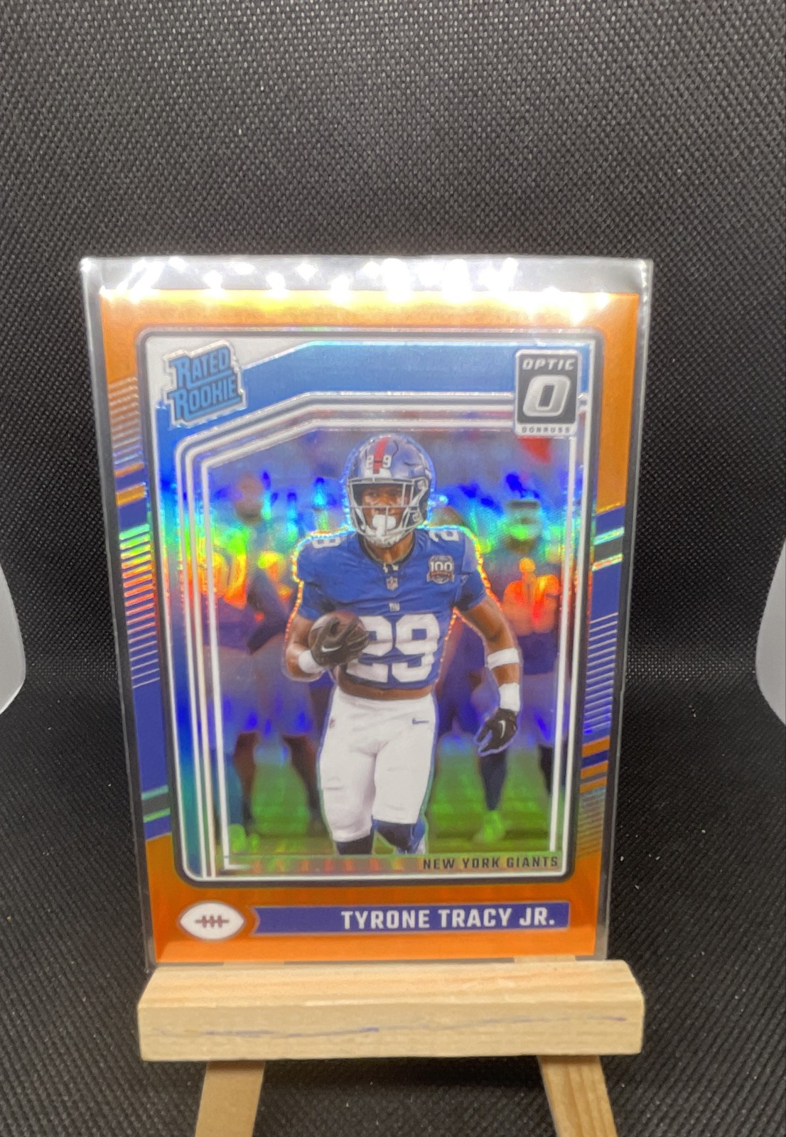 2024 Panini Donruss Optic - Rated Rookie Tyrone Tracy Jr. #259 Orange Prizm /249