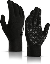 Winter Gloves for Men Women - Upgraded Touch Screen Cold Weather Thermal Warm Kn