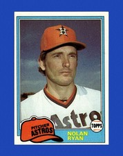 1981 Topps Set-Break #240 Nolan Ryan EX-EXMINT *GMCARDS*