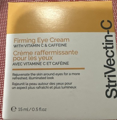 New Sealed StriVectin-C Firming Eye Cream with Vitamin C + Caffeine