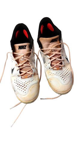 Nike Mens Alpha Hurrache Elite 3 Low Baseball Cleats CV3552 104 White Sz 13