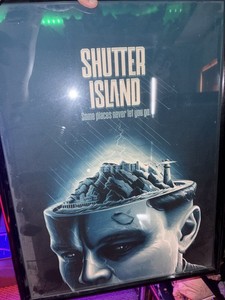 Shutter Island. Screen Print. Melvin Mago. Limited.