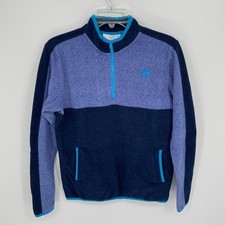 Champion Boys Blue Colorblock Quarter Zip Fle...