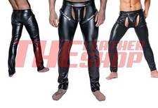 Maßgefertigte handgefertigte Leder Chaps für Männer, BDSM Chaps für Männer, Maßanfertigung Chaps