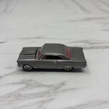 1966 Chevy Nova Silver Johnny Lightning Jl 164 Muscle Cars Loose