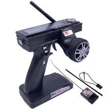FS-GT3B 3 Channels RC Transmitter and Receiver FS-GR3E 2.4GHz Fly AFHDS Sky R...