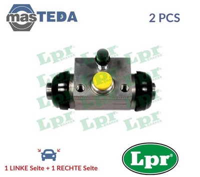 4891 RADBREMSZYLINDER TROMMELBREMSE HINTEN LPR 2PCS FÜR CITROËN DISPATCH